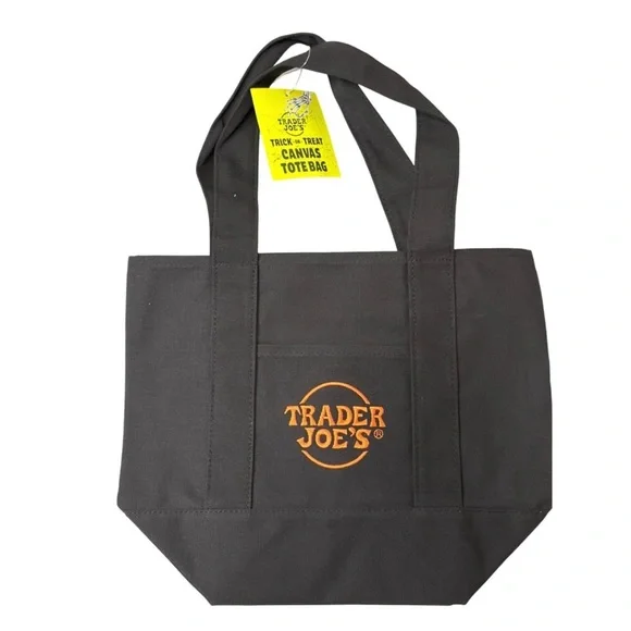 NWT MINI TRADER JOES HALLOWEEN TOTE - Picture 1 of 1